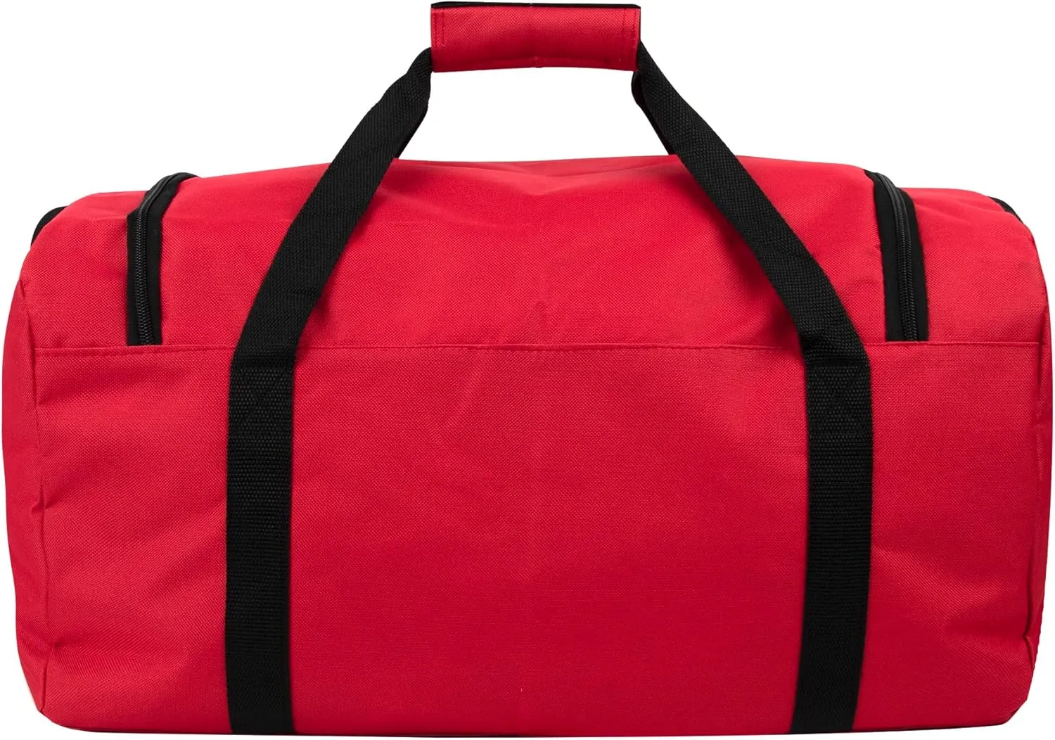 20 Inch, 40 Liter Duffel Bag for Men, Women Travel Weekender Overnight Carry-on Shoulder Duffel Tote Bag (Red)