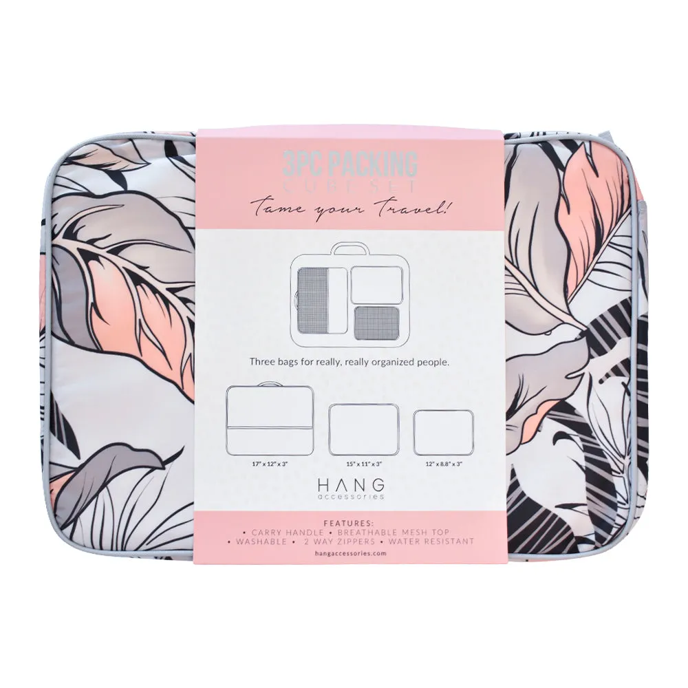 3 Piece Packing Cube Set for Travel