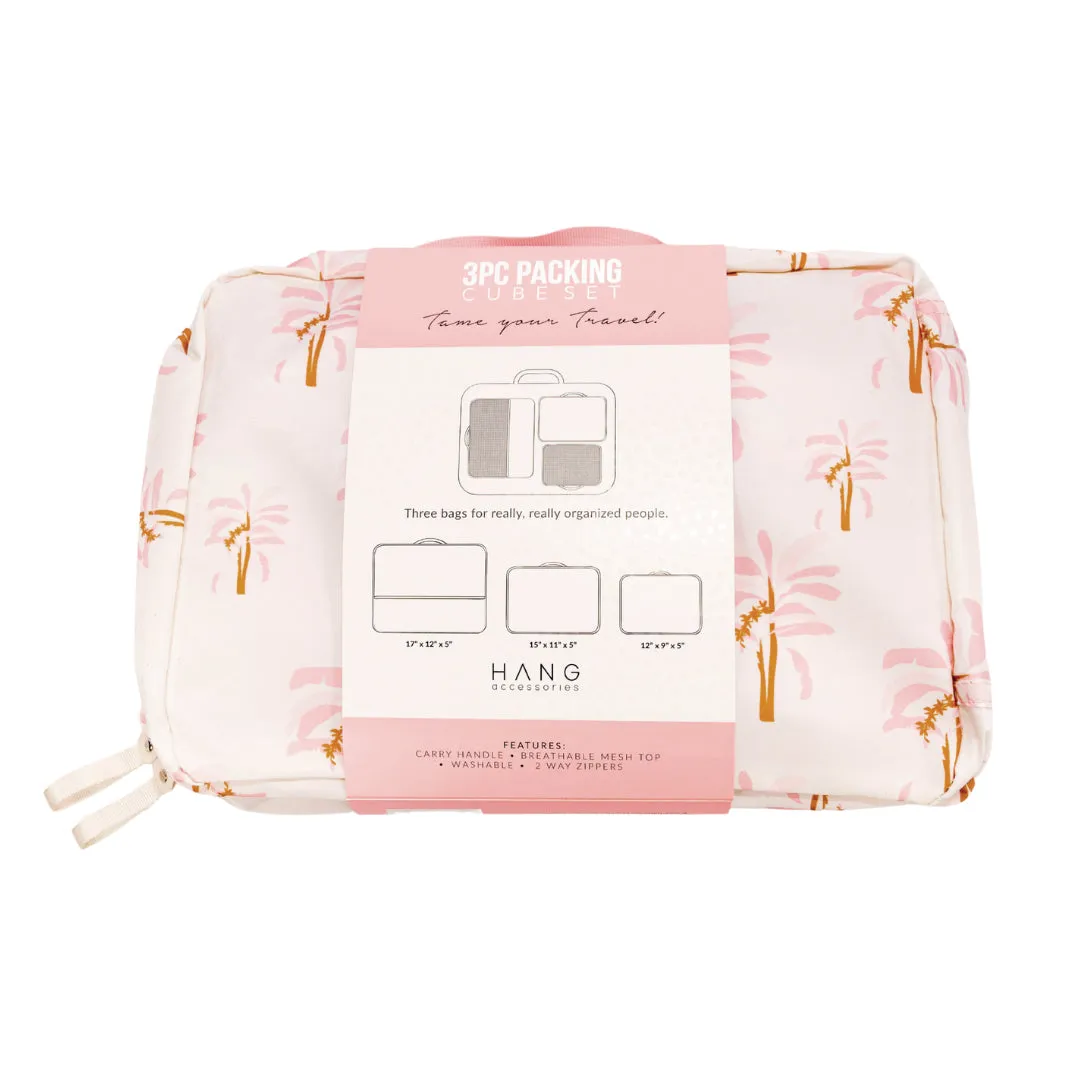3 Piece Packing Cube Set Palm
