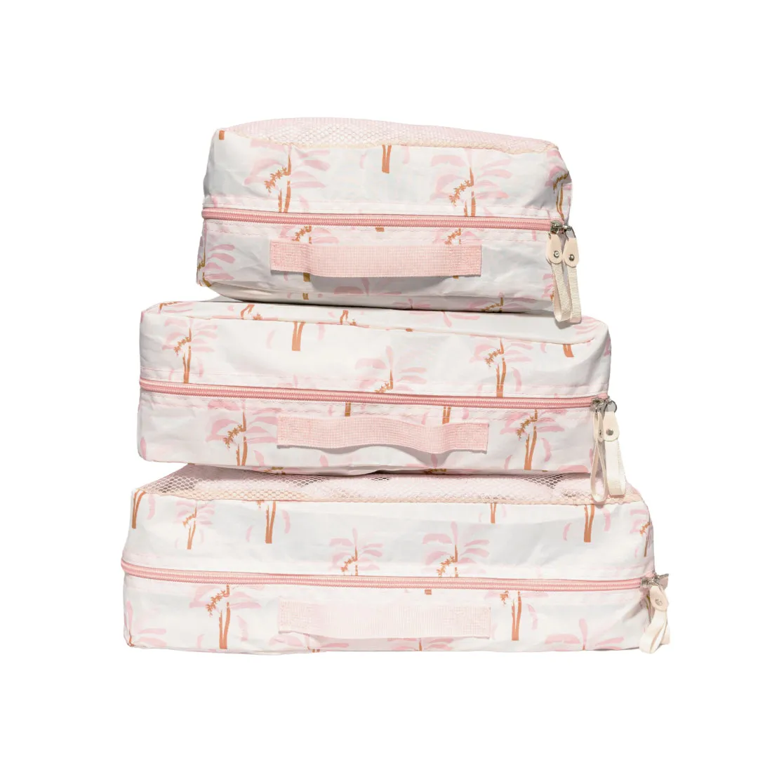 3 Piece Packing Cube Set Palm