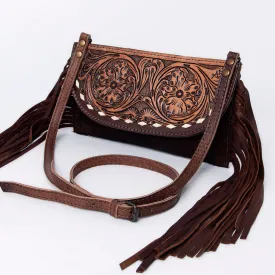 ADBG924B American Darling Hand Tooled Genuine Leather Women Bag Western Handbag Purse