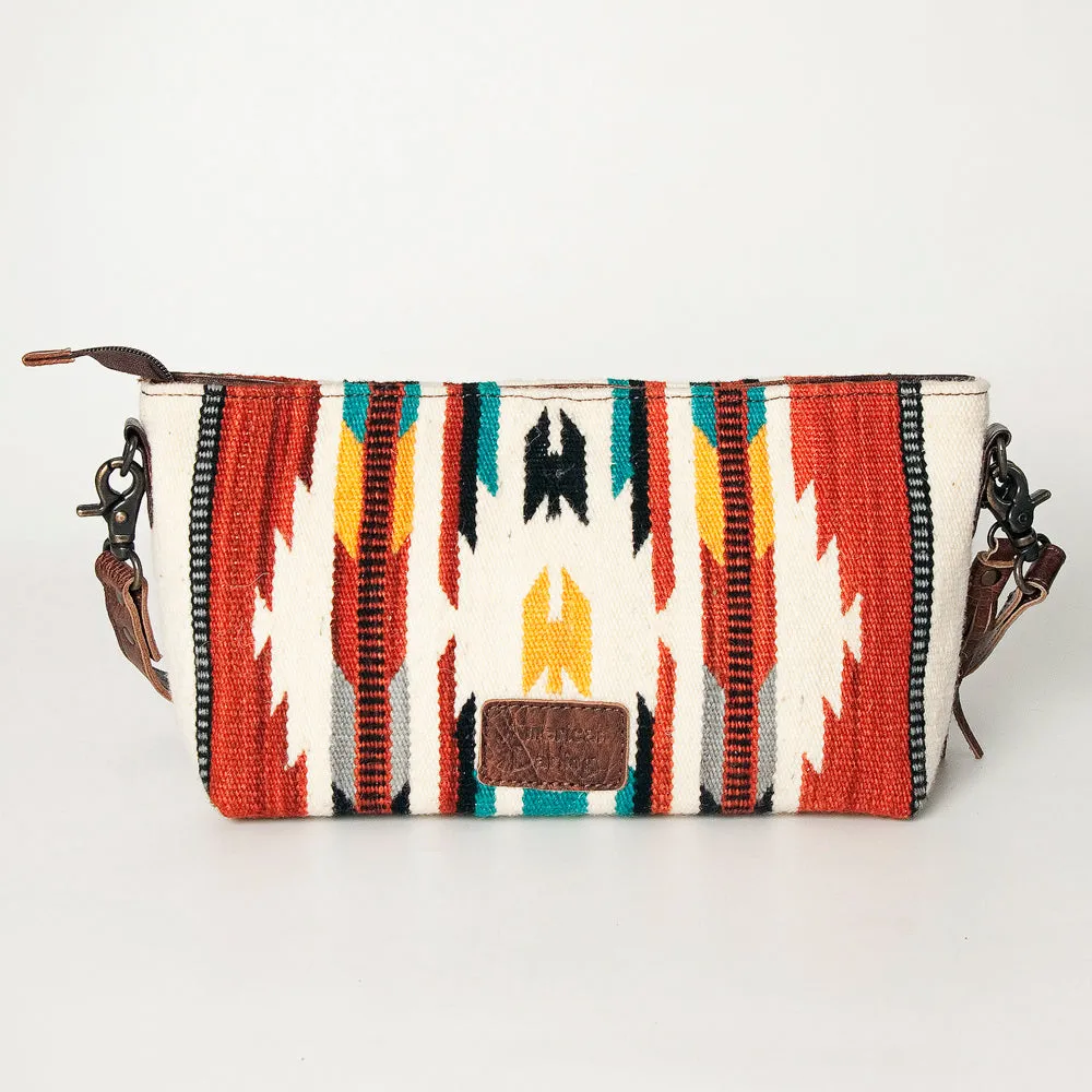 ADBG936 American Darling Saddle Blanket Genuine Leather Women Bag Western Handbag Purse