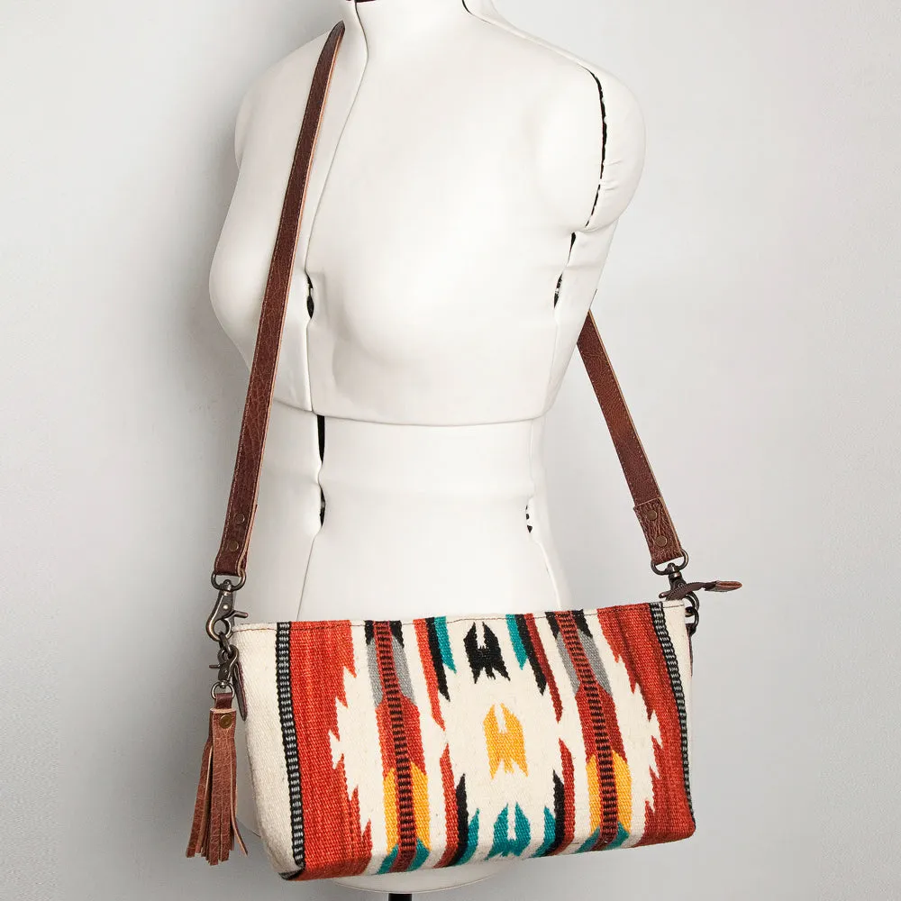 ADBG936 American Darling Saddle Blanket Genuine Leather Women Bag Western Handbag Purse
