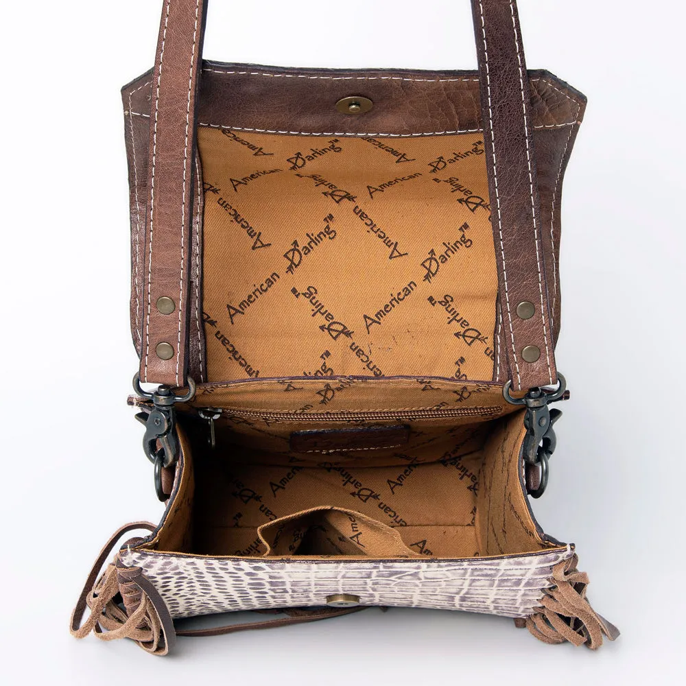 ADBG983A American Darling Hair On Genuine Leather Women Bag Western Handbag Purse