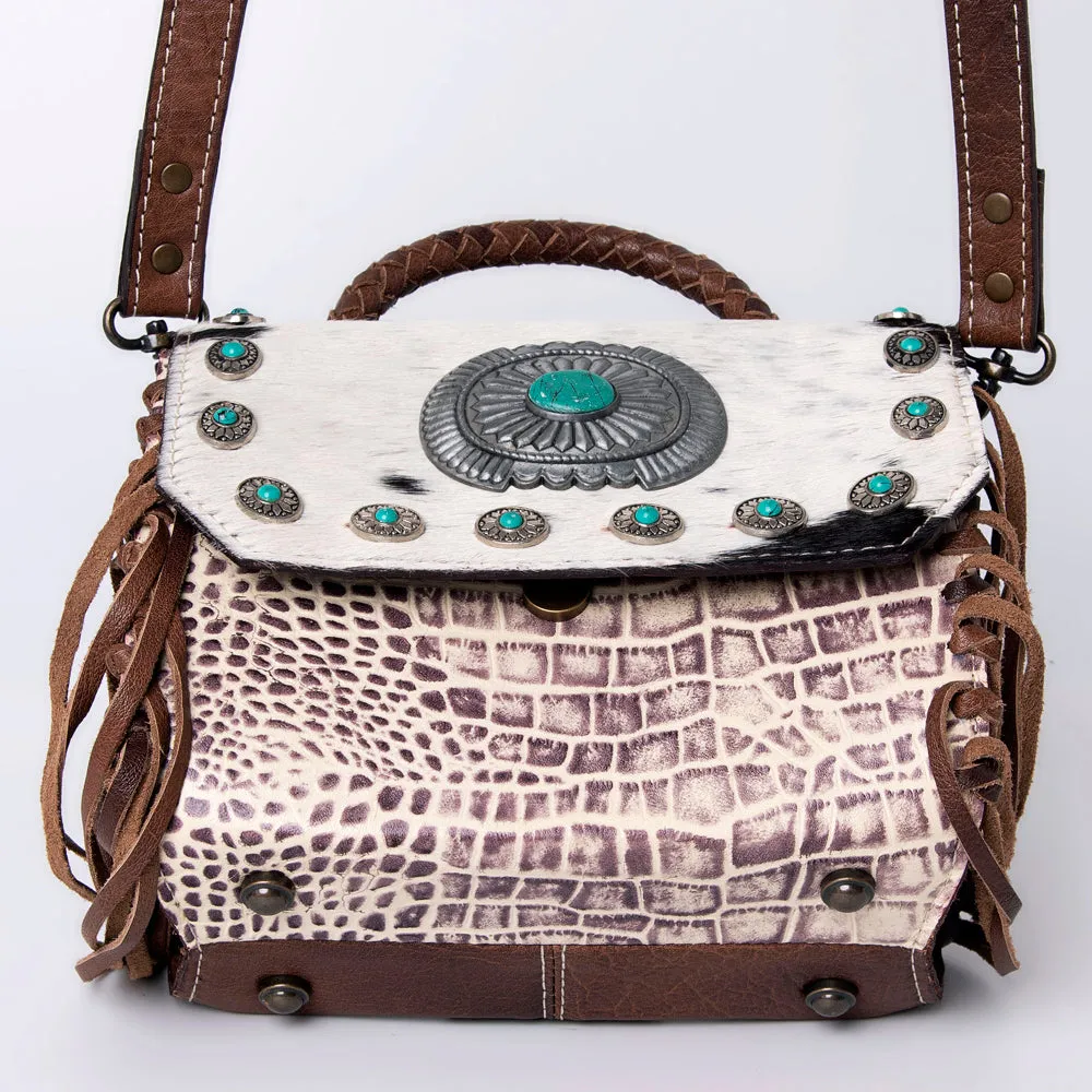 ADBG983A American Darling Hair On Genuine Leather Women Bag Western Handbag Purse