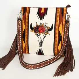ADBGA266B American Darling Saddle Blanket Genuine Leather Women Bag Western Handbag Purse