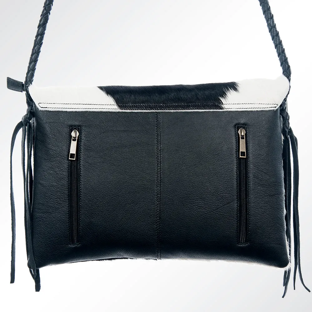 American Darling ADBGZ322 Crossbody Hair-On Genuine Leather Women Bag Western Handbag Purse