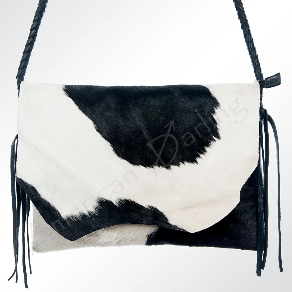 American Darling ADBGZ322 Crossbody Hair-On Genuine Leather Women Bag Western Handbag Purse