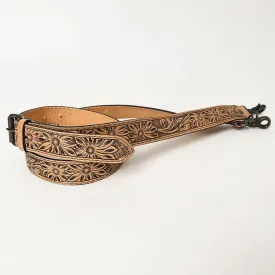 American Darling  Hand Tooled Genuine Leather Crossbody Handle Bag Strap