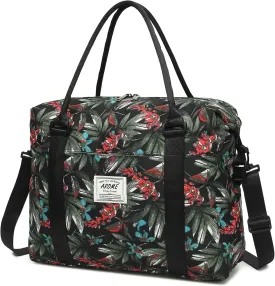AROME Weekender Bags for Women, Travel Duffel Bag Overnight Weekend Bag Sports Gym Tote Bag with Wet Pocket & Flight Approved