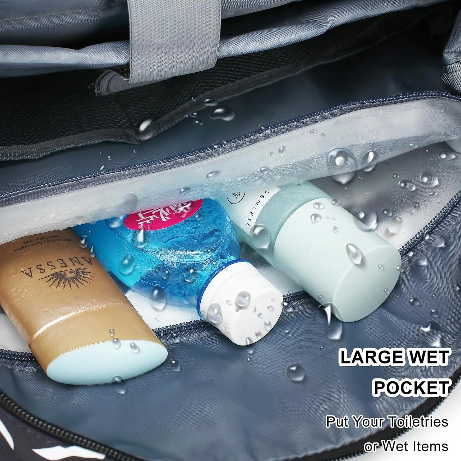AROME Weekender Bags for Women, Travel Duffel Bag Overnight Weekend Bag Sports Gym Tote Bag with Wet Pocket & Flight Approved