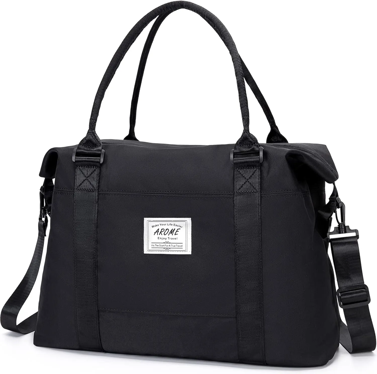 AROME Weekender Bags for Women, Travel Duffel Bag Overnight Weekend Bag Sports Gym Tote Bag with Wet Pocket & Flight Approved