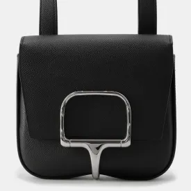 Black Epsom Della Cavalleria Size Mini