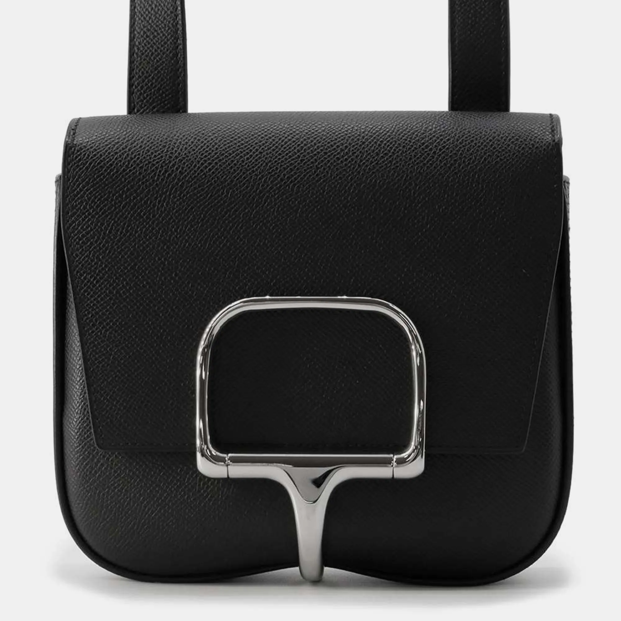 Black Epsom Della Cavalleria Size Mini