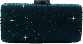 Boutique De FGG Elegant Women Crystal Clutch Purse Formal Evening Bags Wedding Handbags Cocktail Rhinestone Clutch Purse,Mini