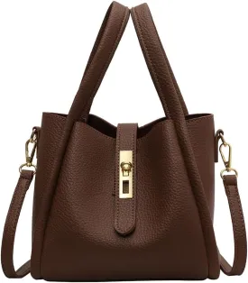 Bucket Bag for Women,Trendy Bucket Crossbody Bag Small Vintage Elegant Tote Bag Women's Shoulder Handbags Cluth Purse