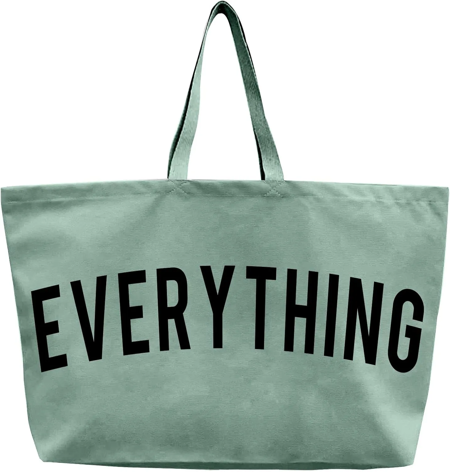Canvas Tote Bag - Extra Large Shopping Beach Totes Bags Reusable Big Grocery Bag 28" x 8" x 16"