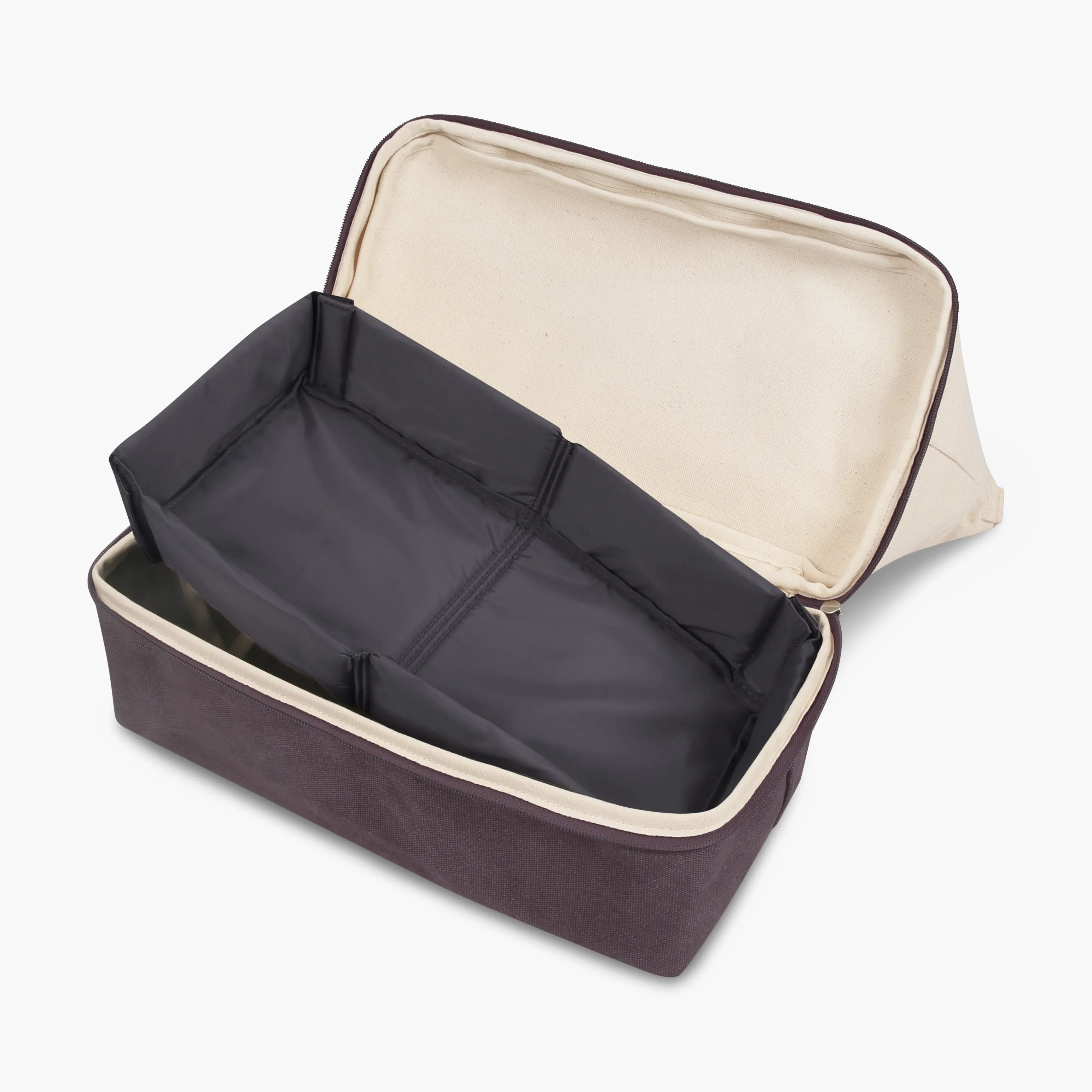 Catalina Deluxe Tote - Eco Friendly Canvas - Thistle Colorblock
