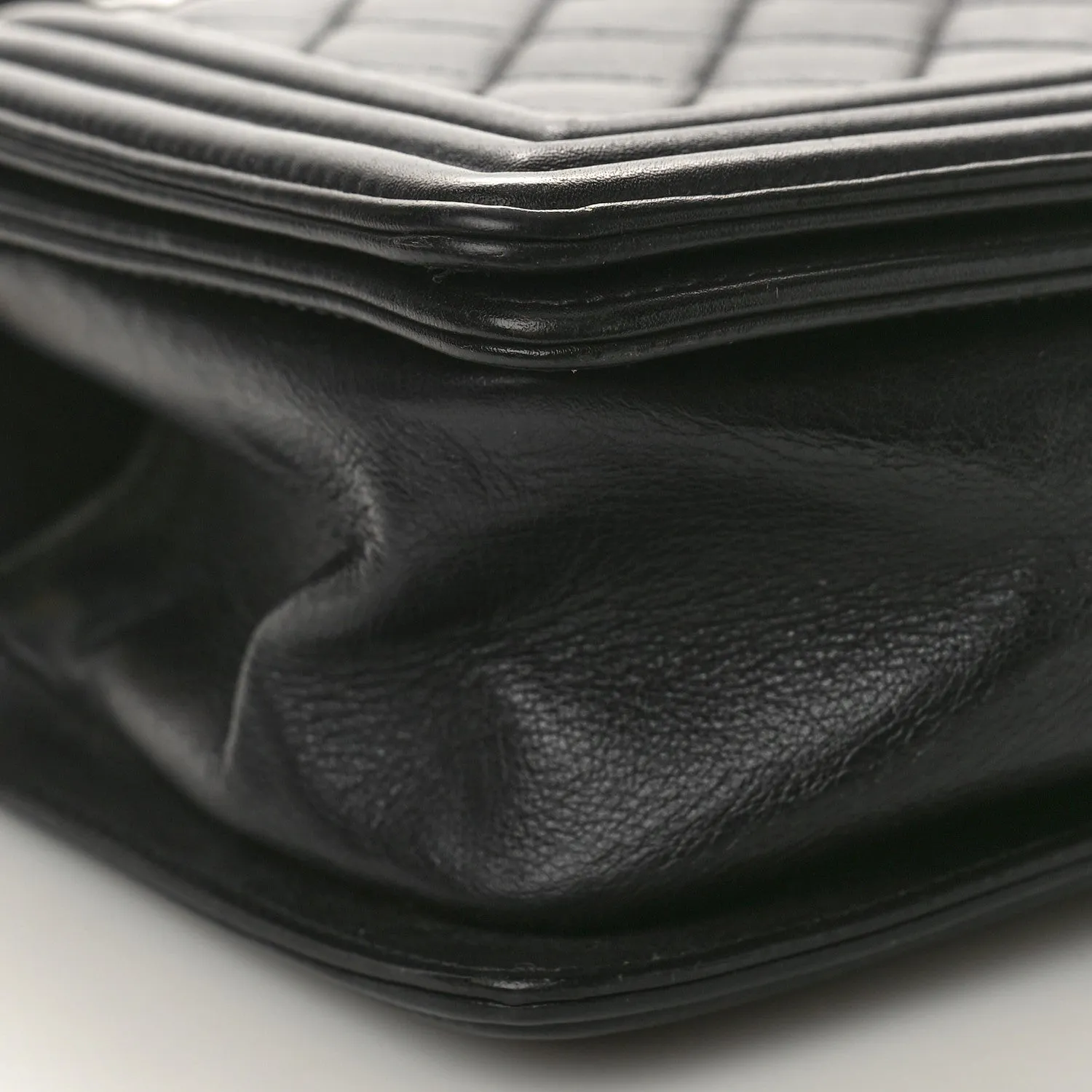 Chanel Calfskin Quilted Medium Boy Flap