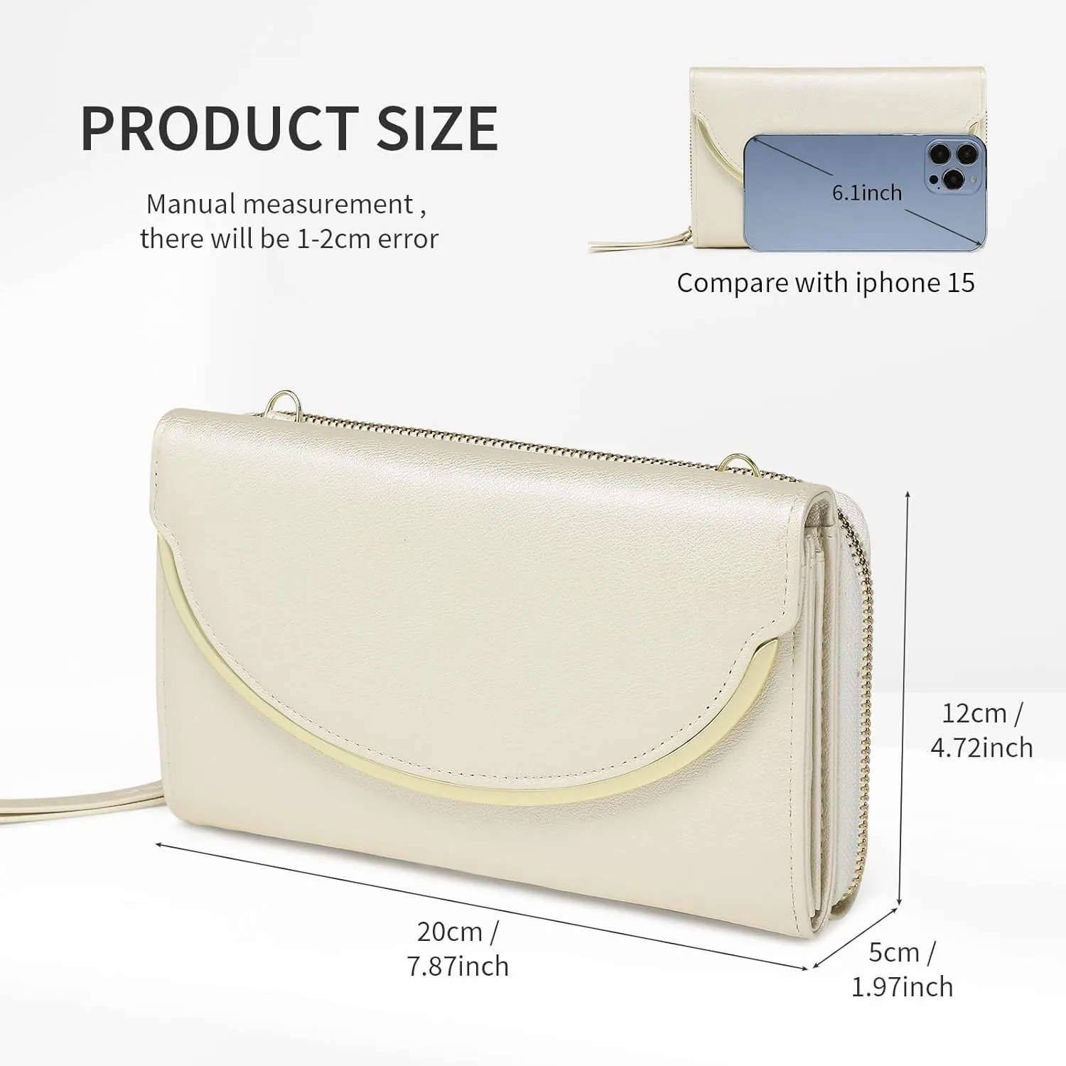Clutch Purses for Women Small Crossbody Shoulder Pack Formal Party Handbag Wedding Purses Cocktail Prom Clutches