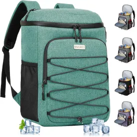 Cooler Backpack Insulated Leak Proof 30 Cans for Men Women,Waterproof Soft Cooler BagLightweight Ice Chest Lunch Backpack for Beach Camping Picnic Travel Worksite Fishing