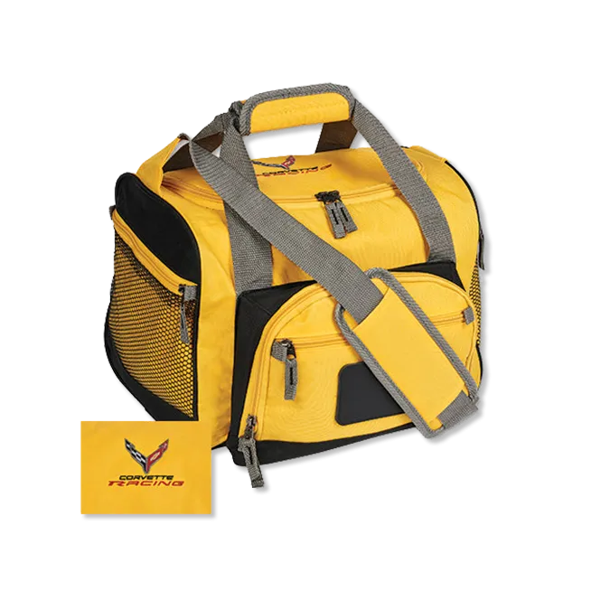 Corvette C8 Racing Duffel 12-Can Cooler Bag
