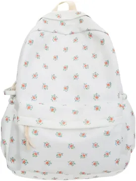 Cotton Canvas Backpacks for Women Backpack Purse Fashion Casual Travel Daypack