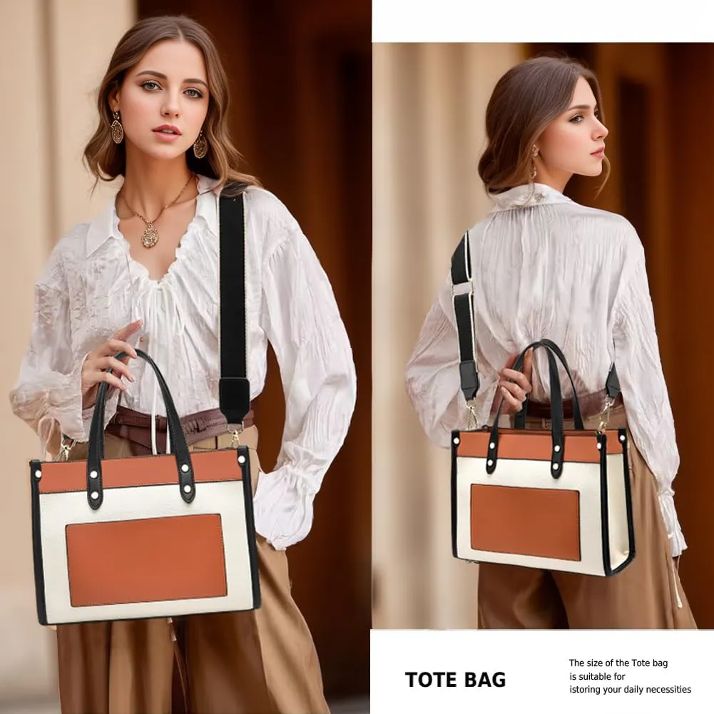 CROJUYI Tote Bag for Women - Satchel Purse and Handbags Ladies Shoulder Totes Crossbody Bags
