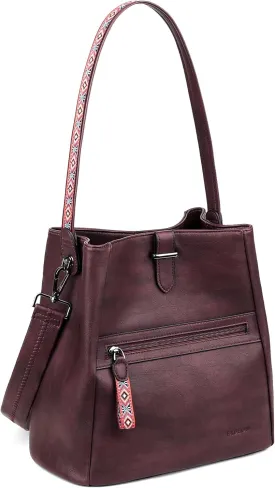 FADEON Bucket Bag for Women Purses and Handbags Designer Hobo Bags for Women Crossbody PU Leather Shoulder Bag Trendy