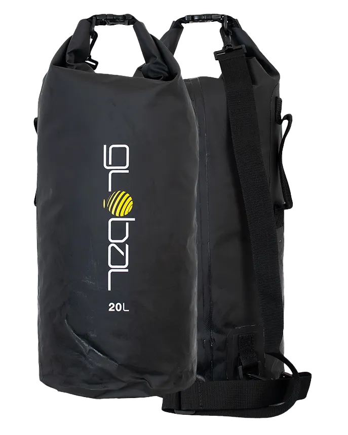 Global 20L Dry Bag in Black