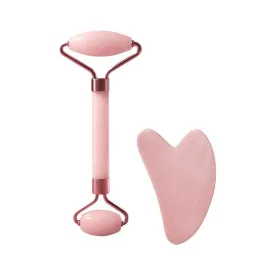 Gua Sha & Face Roller, Eco-Friendly, Lymphatic Drainage, Facial Sculpting, Smooth Rolling, Convenient Size, Boosts Circulation