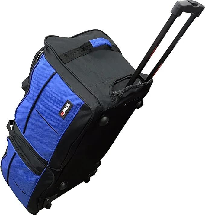 HiPack Rolling Duffel Bag 20 inch Blue (TRD Blue)