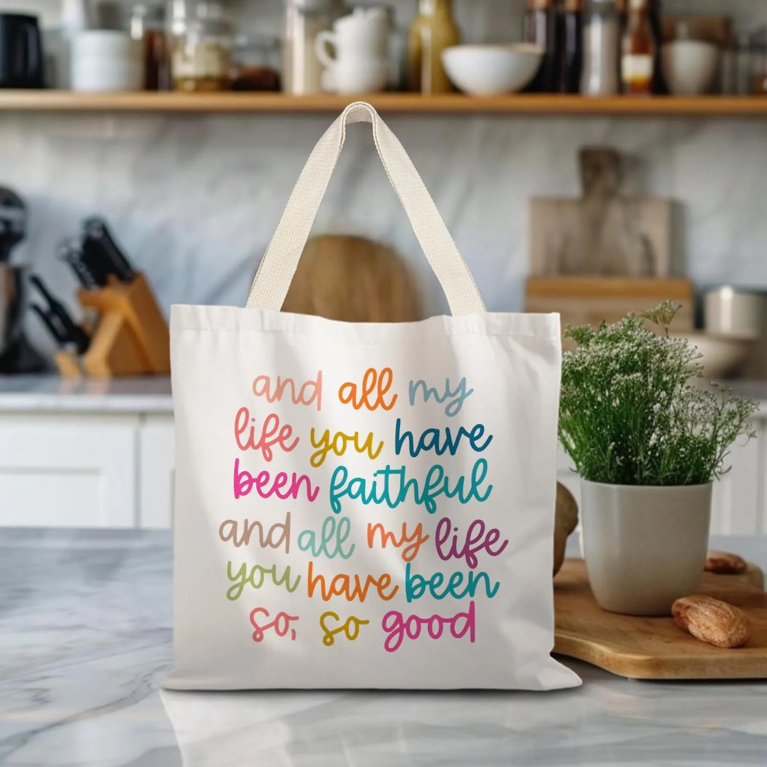 Inspirational Tote Bag,Encourage Tote Bag