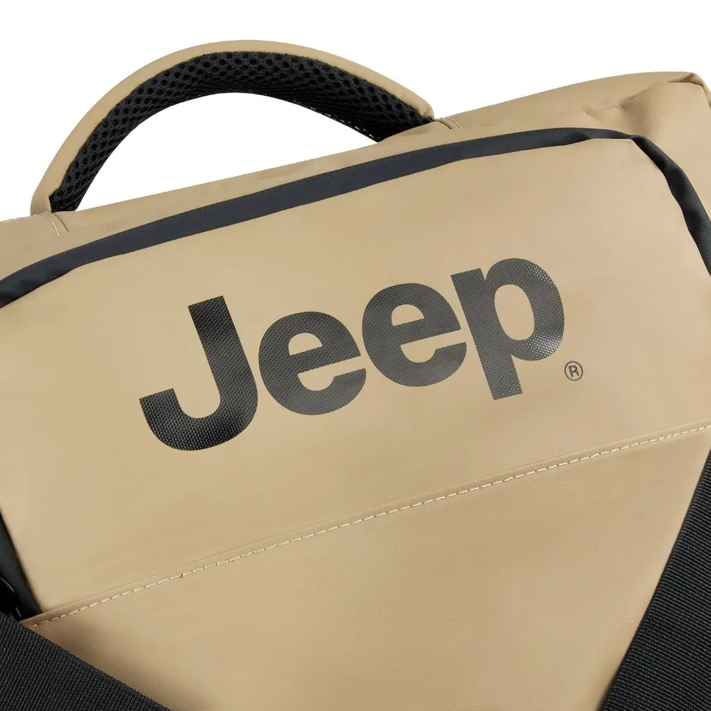 Jeep 55 cm 2-Wheel All Terrain Rolling Duffle Bag - Warm Sand