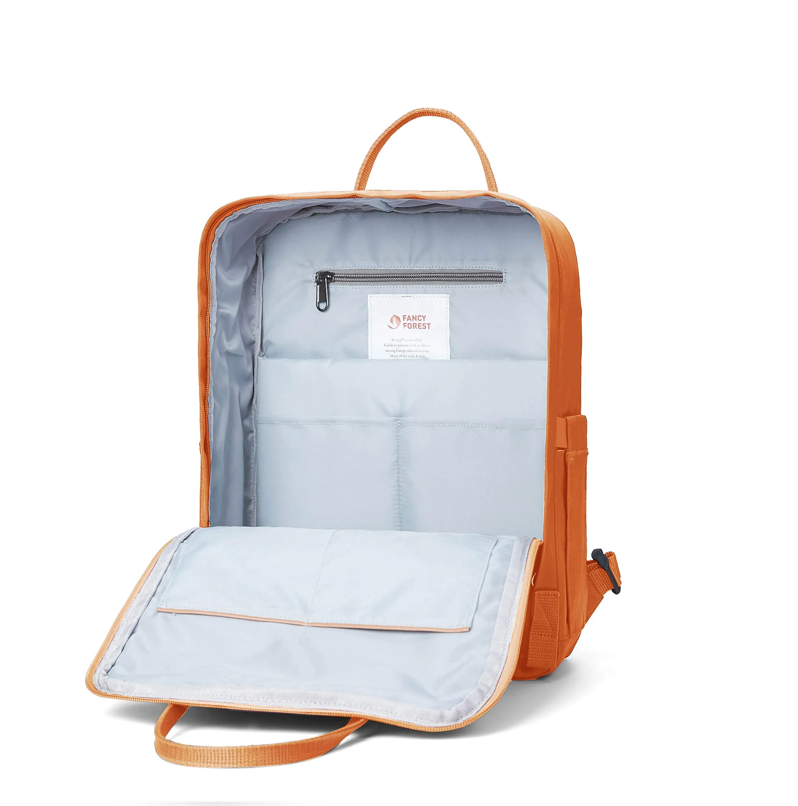 KALIDI Casual Backpack for Women,15 Inches Laptop Classic Backpack Camping Rucksack Travel Outdoor Daypack College School Bag, Orange