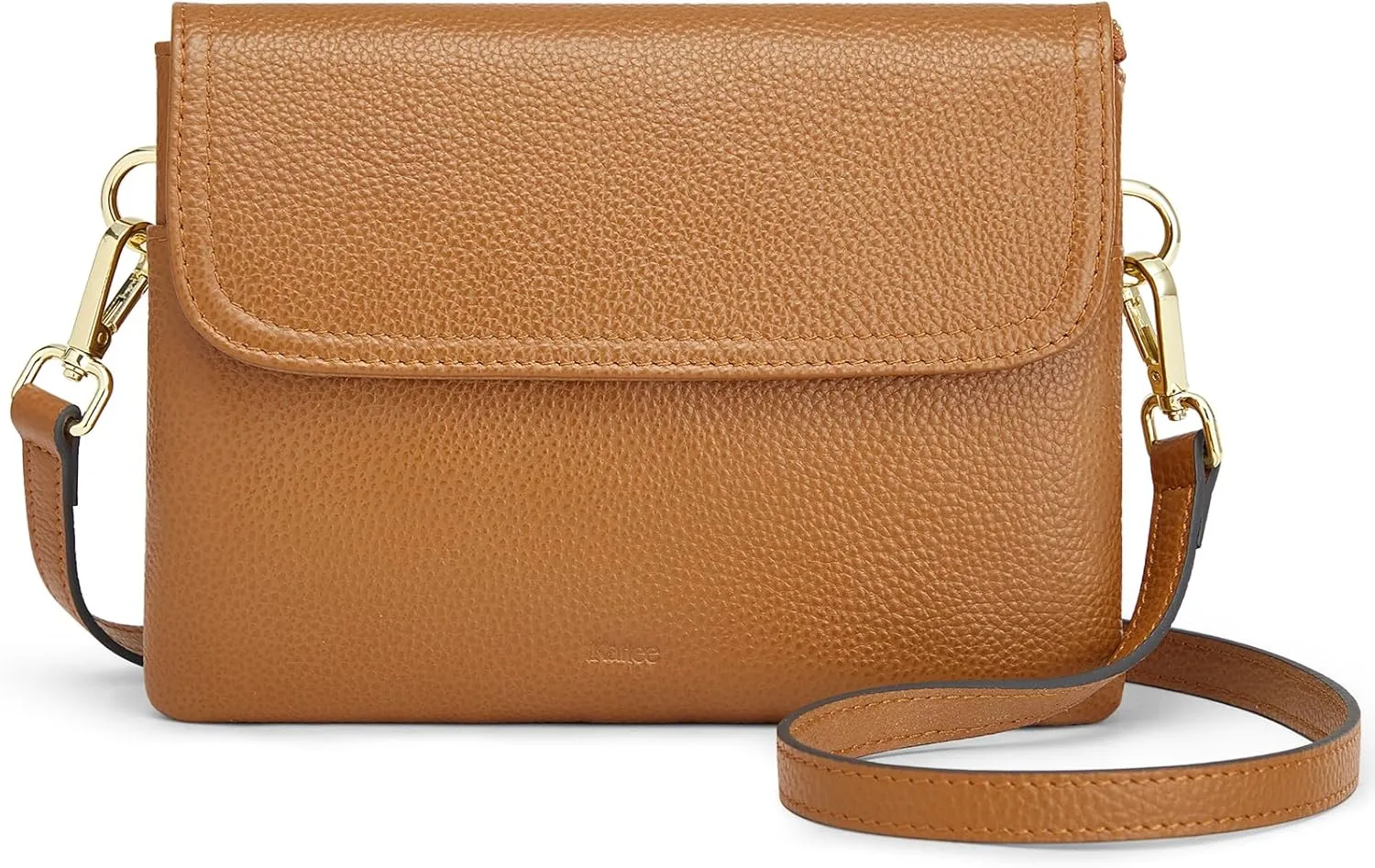 Kattee Leather Crossbody Bag for Women, Small Cross Body Shoulder Bags Purse for Women Trendy Designer Handbag