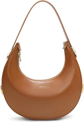 Keyli Shoulder Bag for Women 3 Ways Adjust Strap Clutches Hobo Purses Fashionable Casual Tote Handbags with 2 Zipper Closure