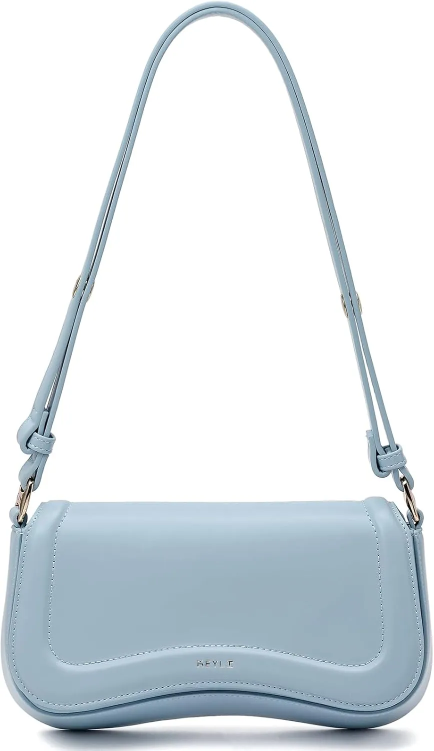 Keyli Small Shoulder Bag for women Trendy Crossbody Purse Waterproof Leather Handbags Clutch Tote Designer Bags