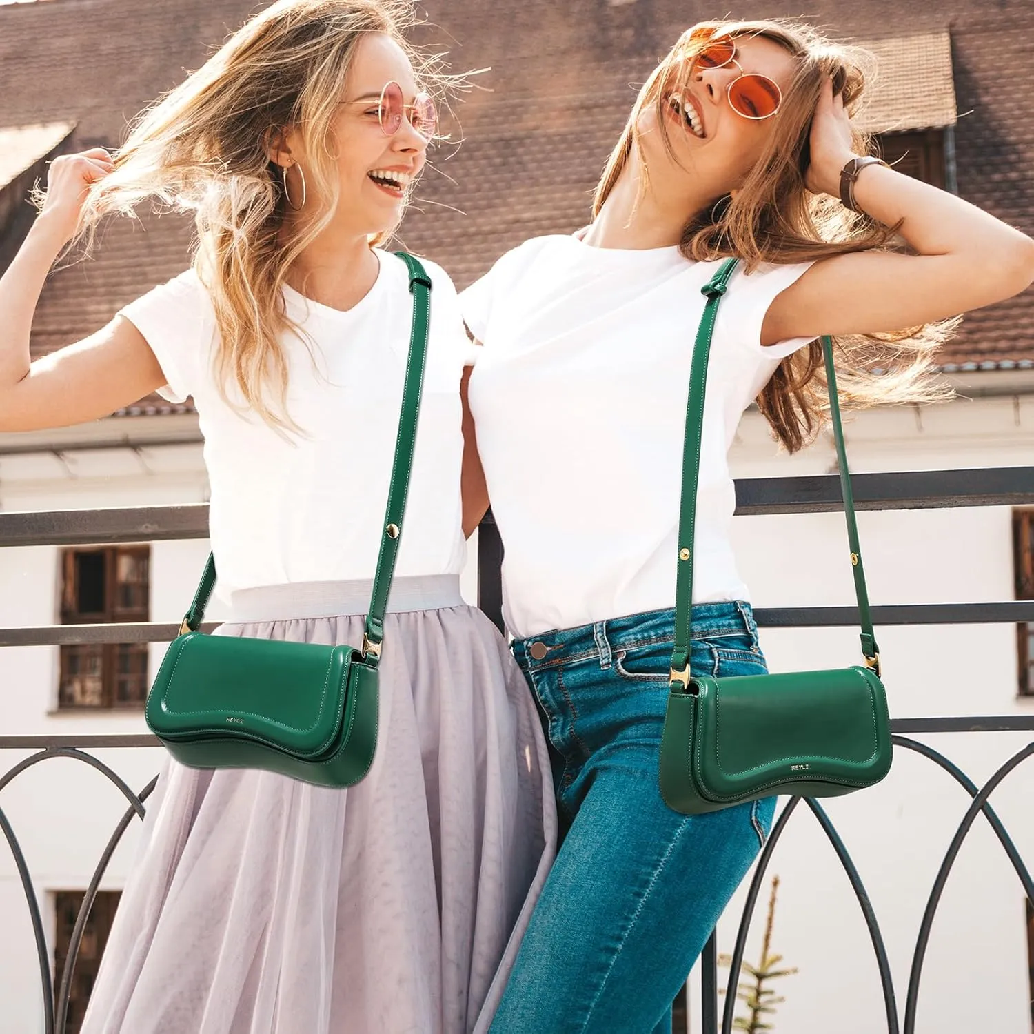 Keyli Small Shoulder Bag for women Trendy Crossbody Purse Waterproof Leather Handbags Clutch Tote Designer Bags
