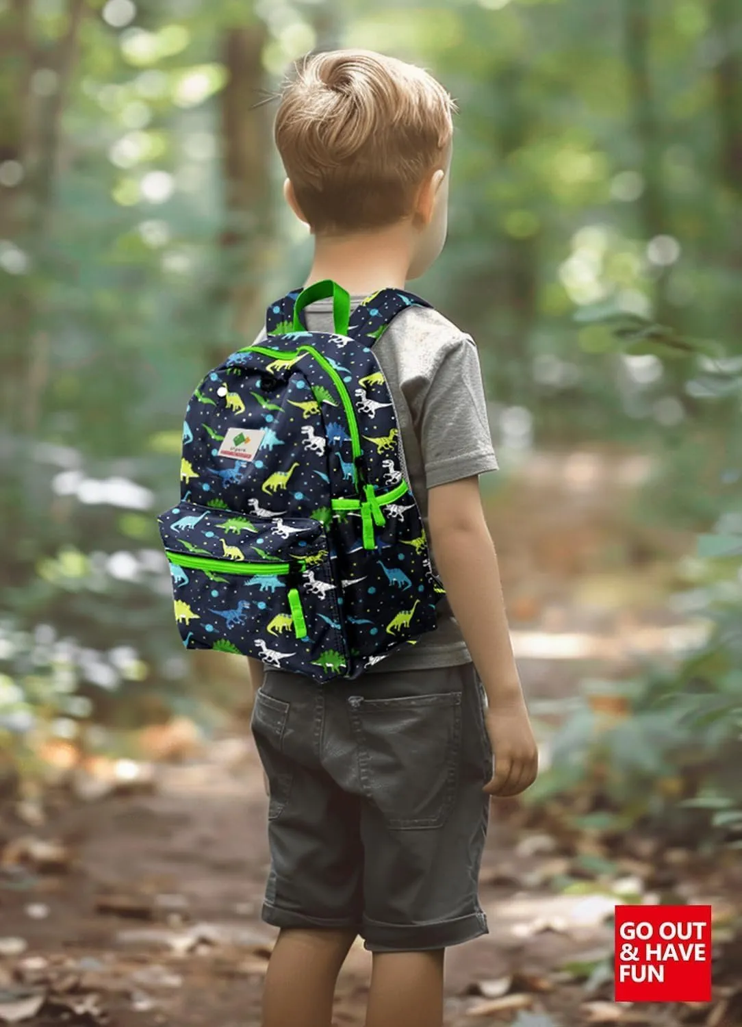 Kids Backpacks For Girls & Boys, Elementary School Bookbag, 14" H, For Kids 3-6 Medium