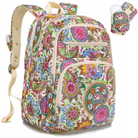 Large Colorful Women's Backpack for Travel, Leisure, School