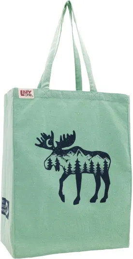 Lazy One Canvas Tote Bag, Novelty Tote Bag for Women and Men, Reusable Shopping Bags, Perfect for Shopping, Travel and Work