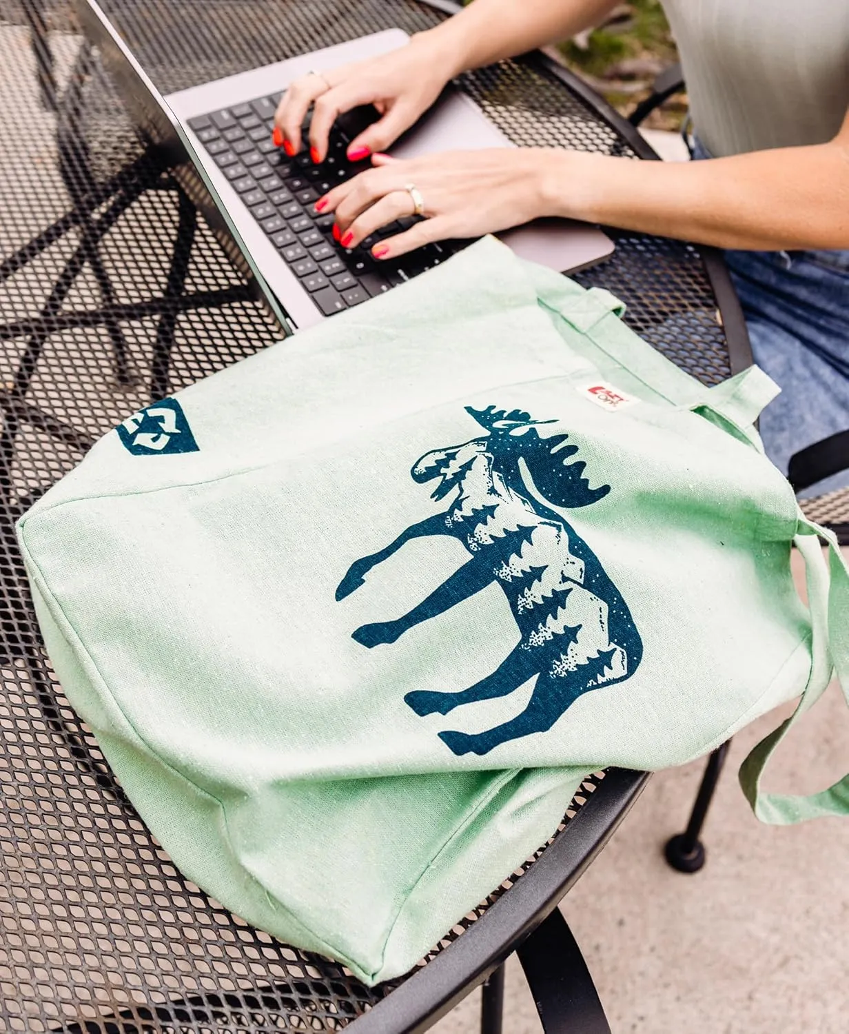 Lazy One Canvas Tote Bag, Novelty Tote Bag for Women and Men, Reusable Shopping Bags, Perfect for Shopping, Travel and Work