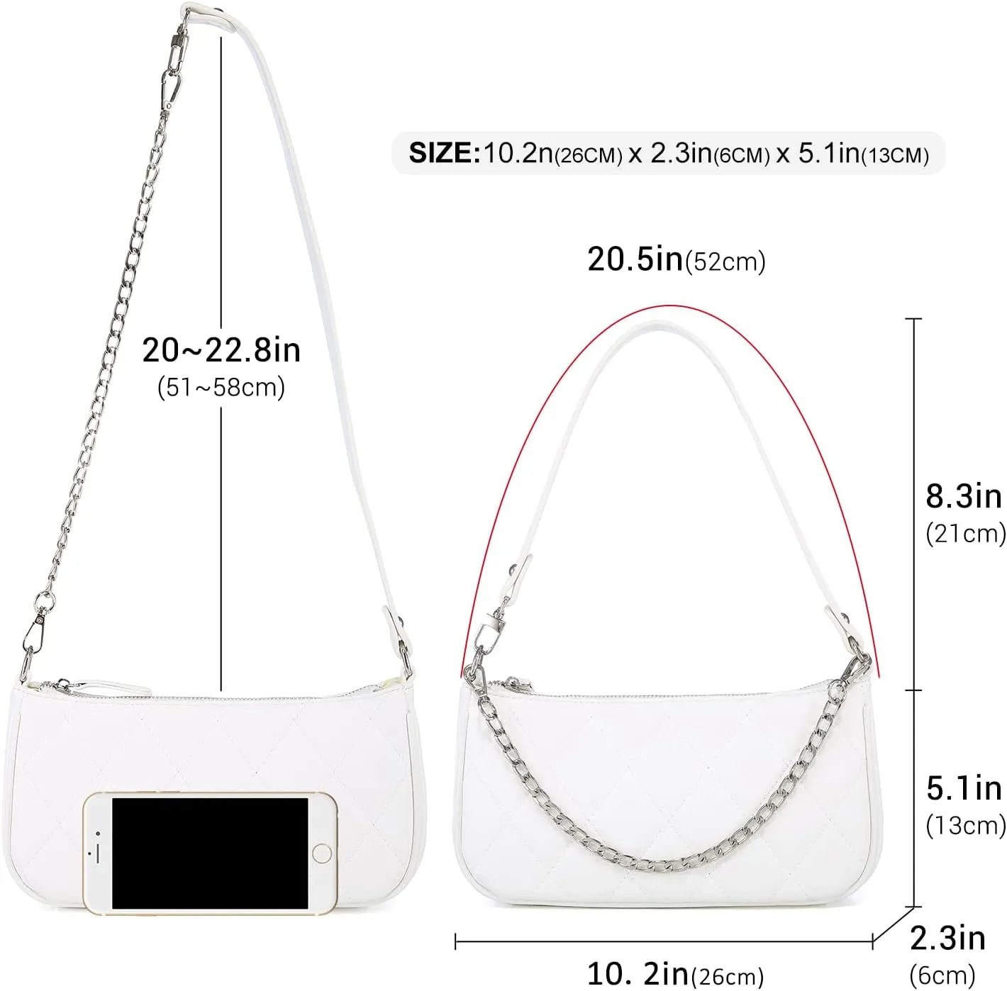 Loiral Small Purse for Women, Retro Classic Tote HandBag Shoulder Bags Clutch Purse