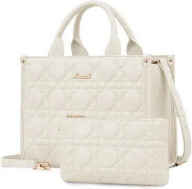 LOVEVOOK Purses and Handbags for Women, Handbags Shoulder Bags Black Purses and PU Leather Top Handles for Lady