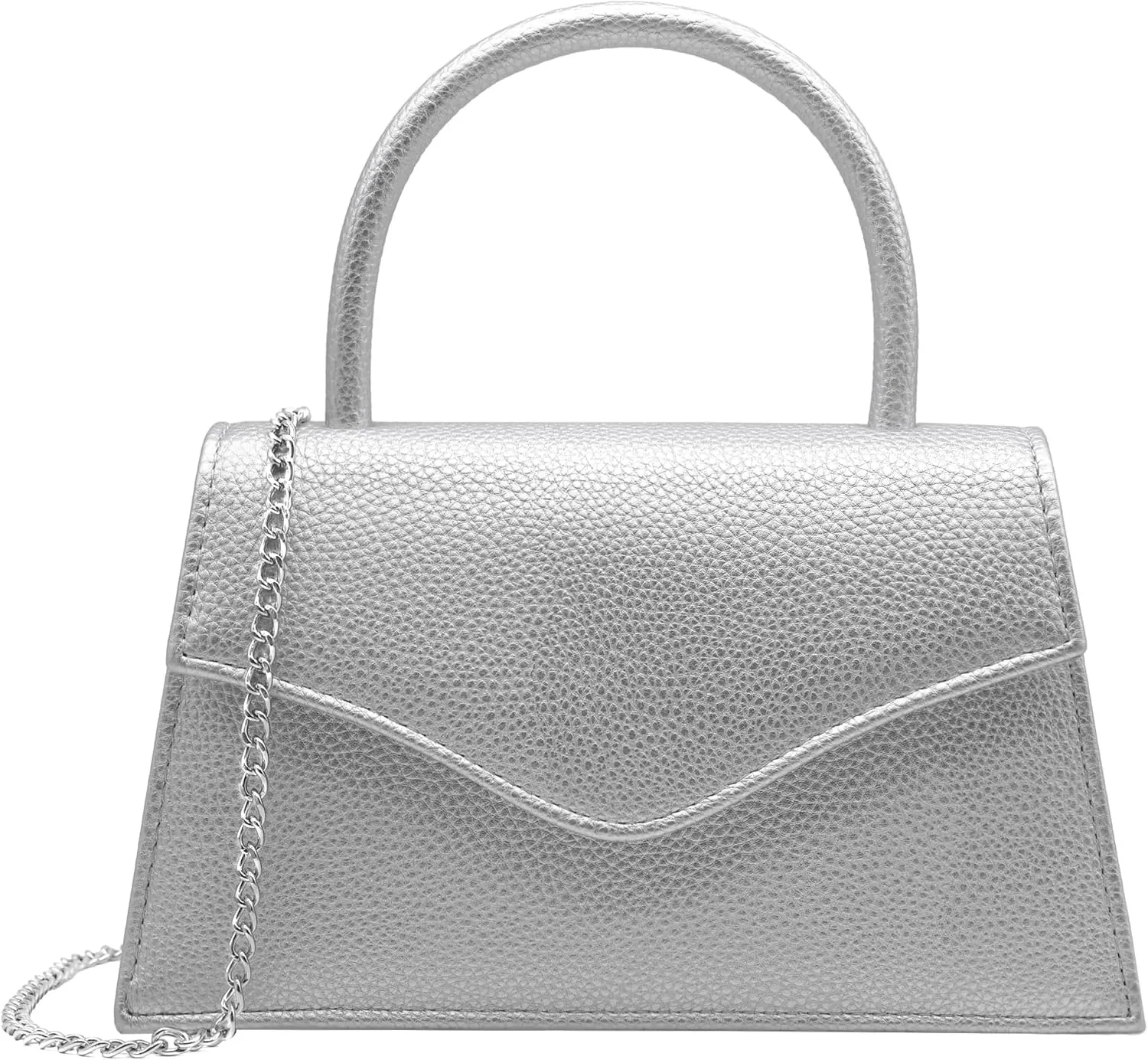 Milisente Women's Evening Bag Bridal Party Clutch Purses Cocktail Prom Handbags with Patent Leather