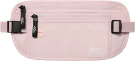 MoKo Secure Travel Money Belt, Undercover Hidden RFID Blocking Travel Wallet, Anti-Theft Passport Wallets for Men Women