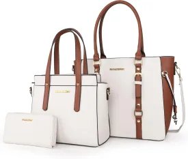 Montana West 3PCS Purses for Women Tote Bag and Wallet Set Shoulder Satchel Handbags