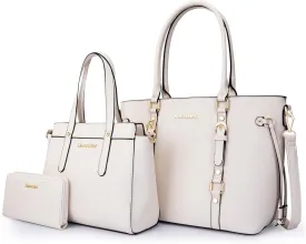 Montana West 3PCS Purses for Women Tote Bag and Wallet Set Shoulder Satchel Handbags