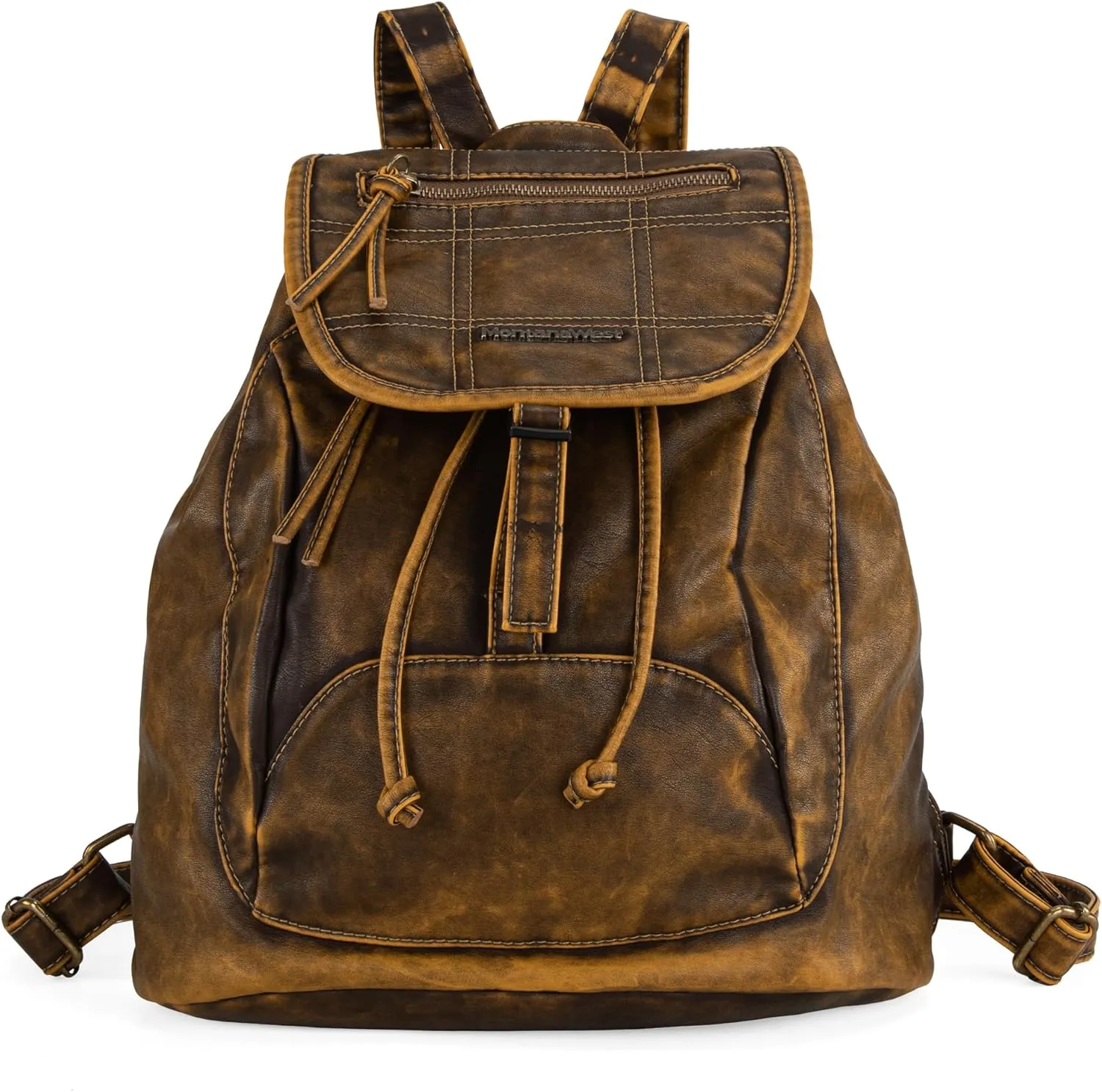 Montana West Backpack for Men Women Drawstring Casual Daypack for Men Travel